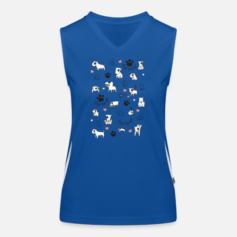 multi bull Débardeur respirant contrasté Femme