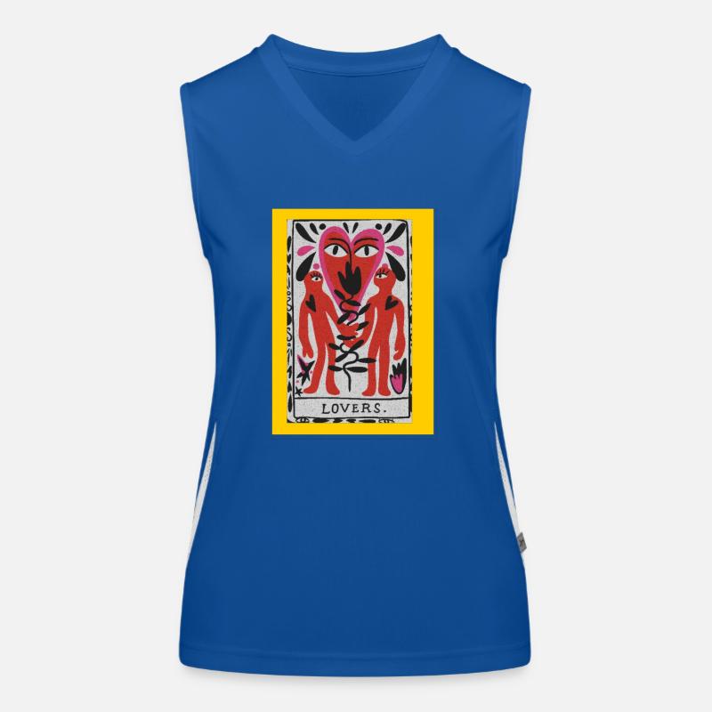 Lovers Card Women's Functional Contrast Tank Top