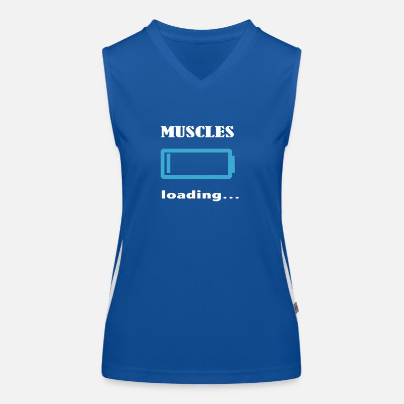 muscles loading... Women's Functional Contrast Tank Top