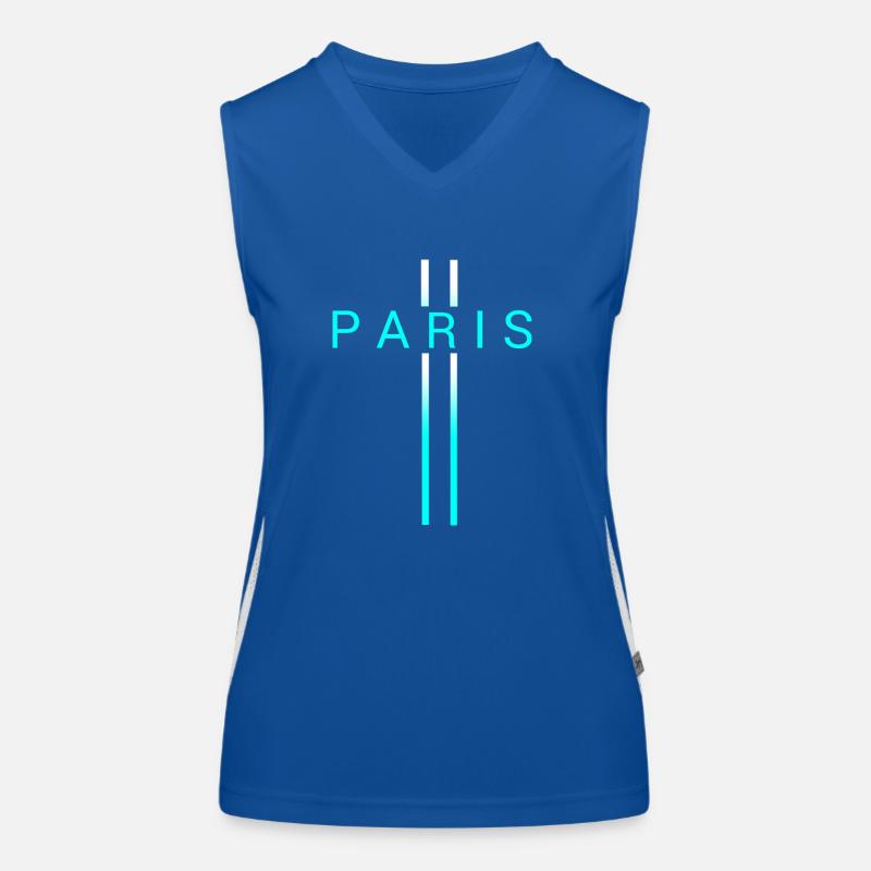 Paris Débardeur respirant contrasté Femme
