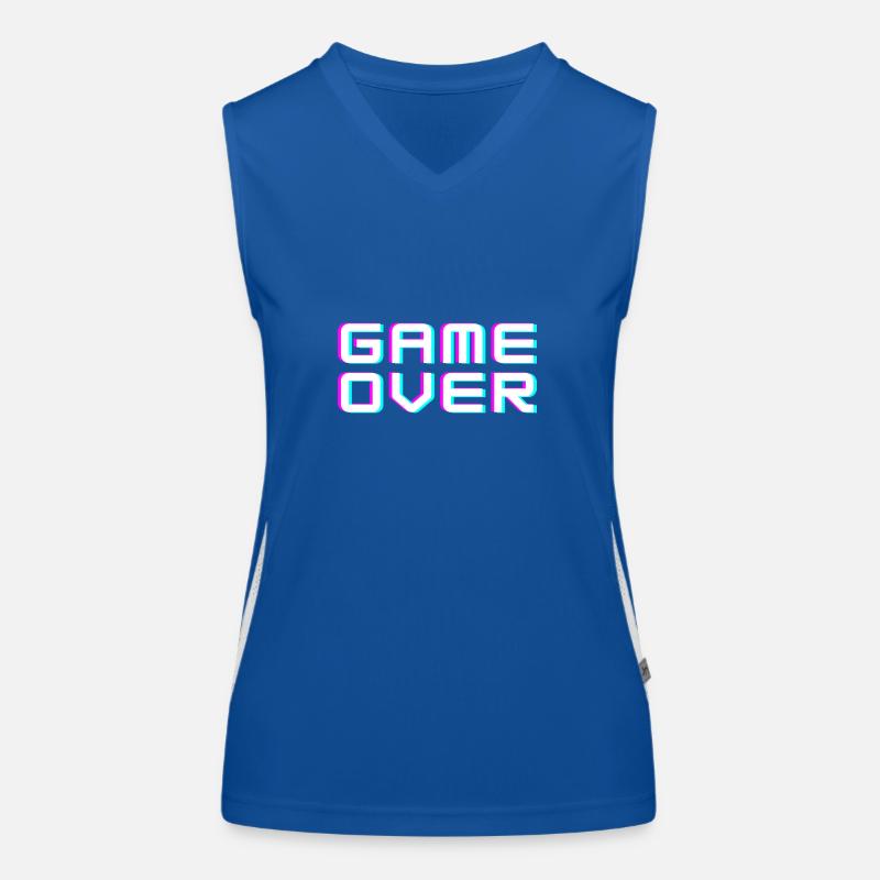 Game over Women's Functional Contrast Tank Top