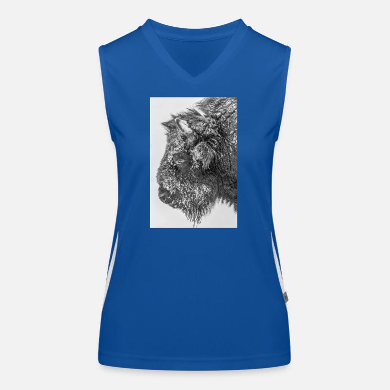 Wisent bw D4N3127 Funktionelles Kontrast-Tank Top für Frauen