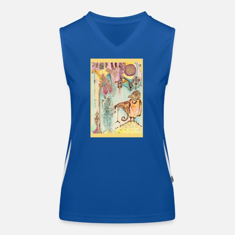 Édit des Oiseaux de Rêve Débardeur respirant contrasté Femme