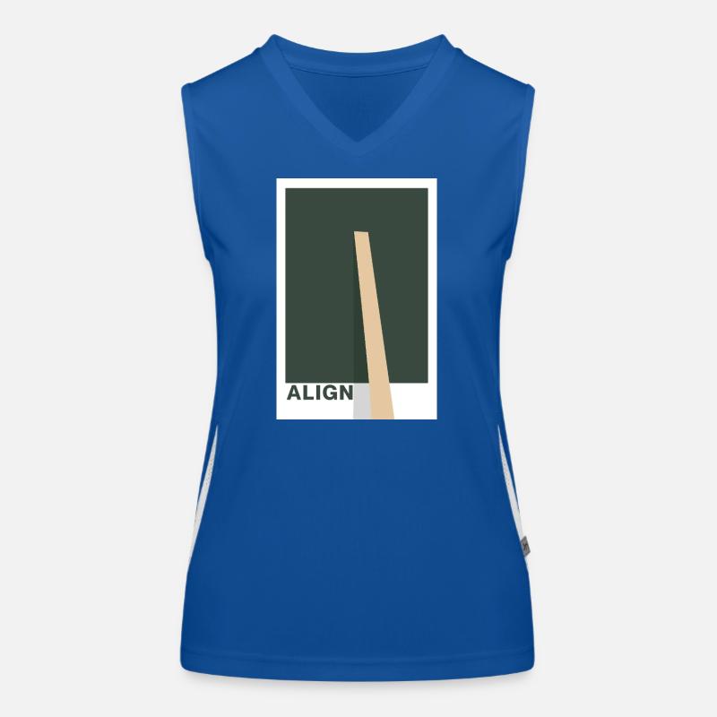 Align –  Design Statement Funktionelles Kontrast-Tank Top für Frauen