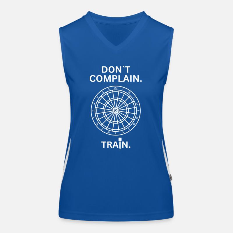 DON'T COMPLAIN - TRAIN DARTS TWO Women's Functional Contrast Tank Top