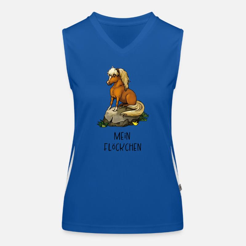 Mein Flöckchen Funktionelles Kontrast-Tank Top für Frauen