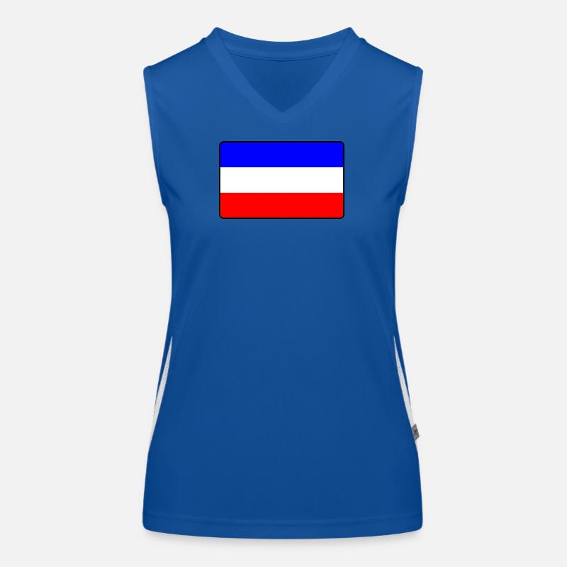 Flag farmers protest Women's Functional Contrast Tank Top