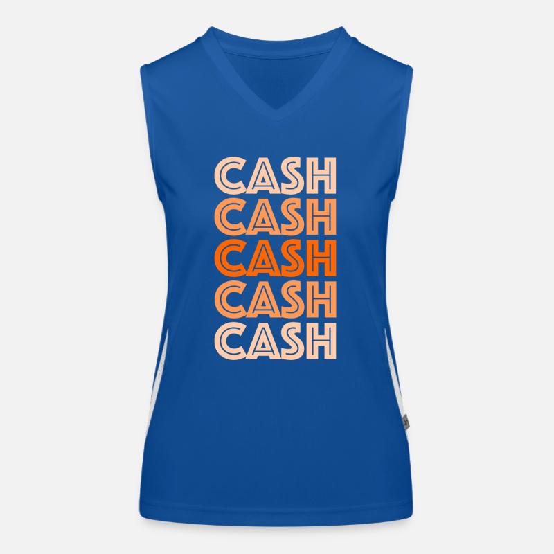 CASH Gradient Design Women's Functional Contrast Tank Top