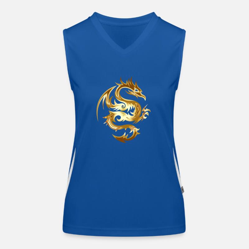 drag 137 Funktionelles Kontrast-Tank Top für Frauen