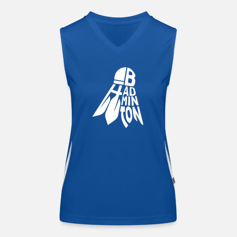 Badminton Funktionelles Kontrast-Tank Top für Frauen