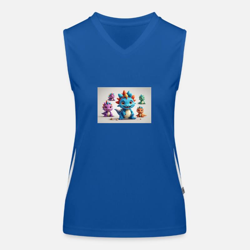 Monster 8 Funktionelles Kontrast-Tank Top für Frauen