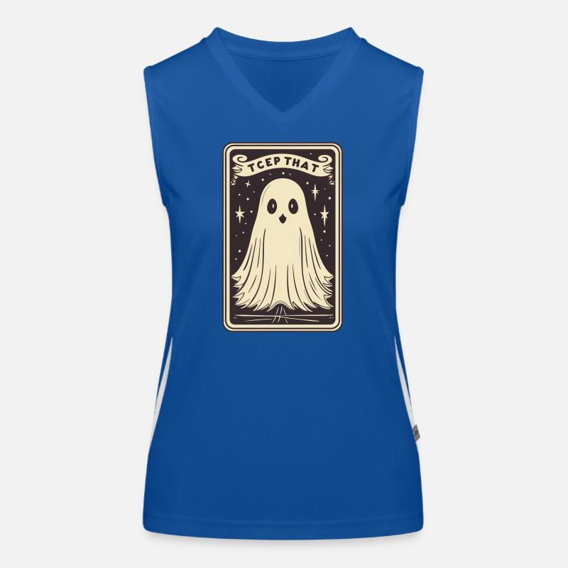 Tarot Karte Geist Funktionelles Kontrast-Tank Top für Frauen
