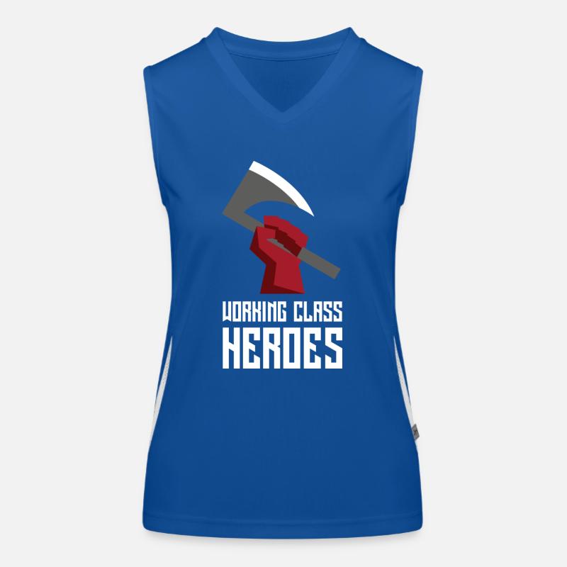 WORKING CLASS HEROES Funktionelles Kontrast-Tank Top für Frauen