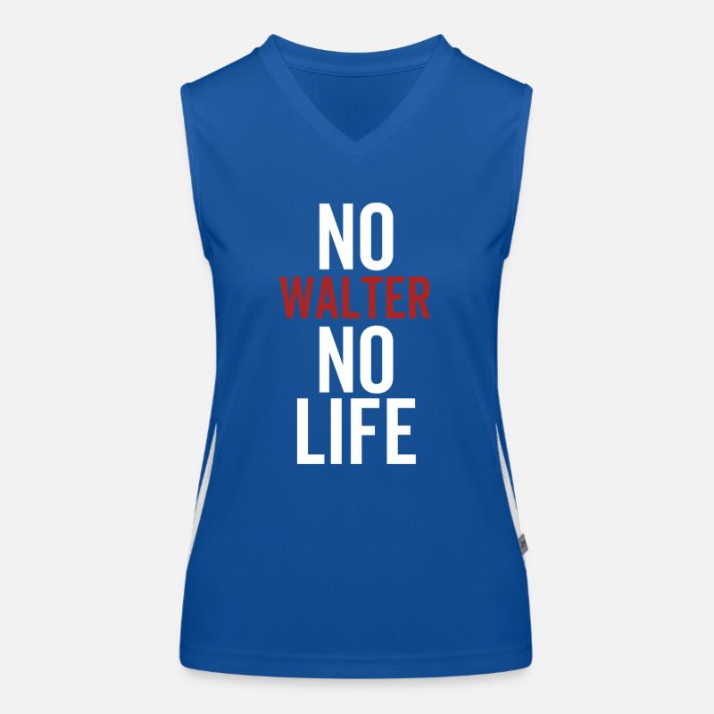 No Walter No Life Women's Functional Contrast Tank Top