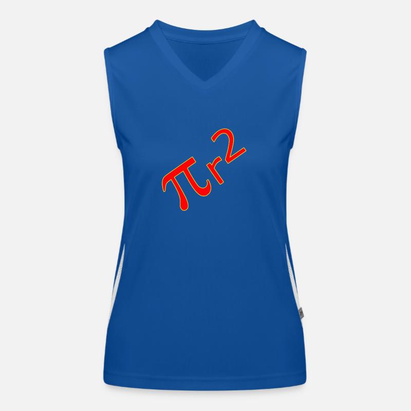 Pi R squared Women's Functional Contrast Tank Top