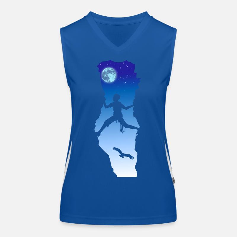 Montée de nuit Débardeur respirant contrasté Femme