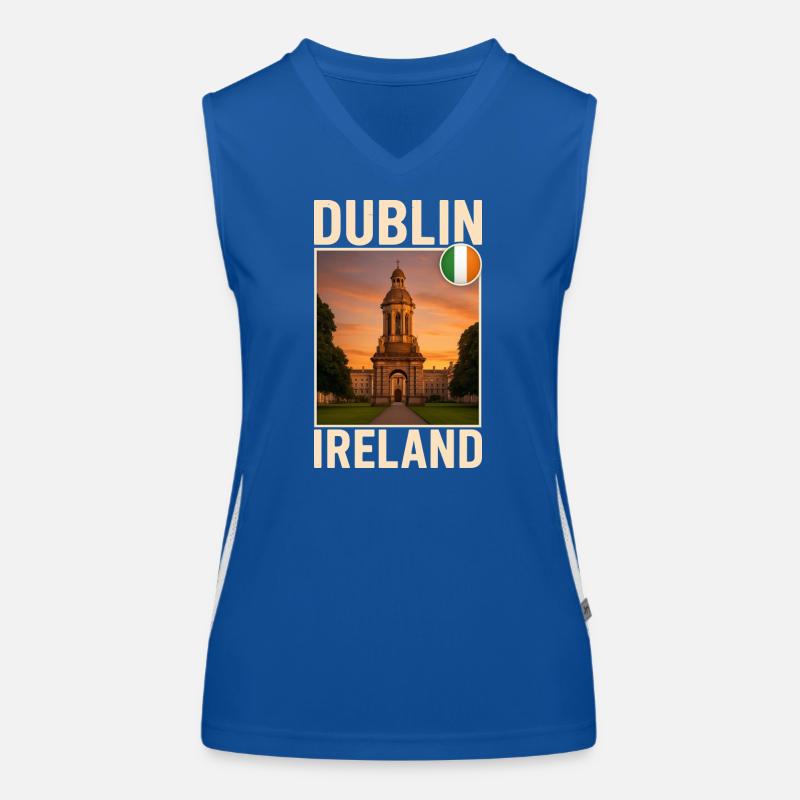 Dublin Funktionelles Kontrast-Tank Top für Frauen