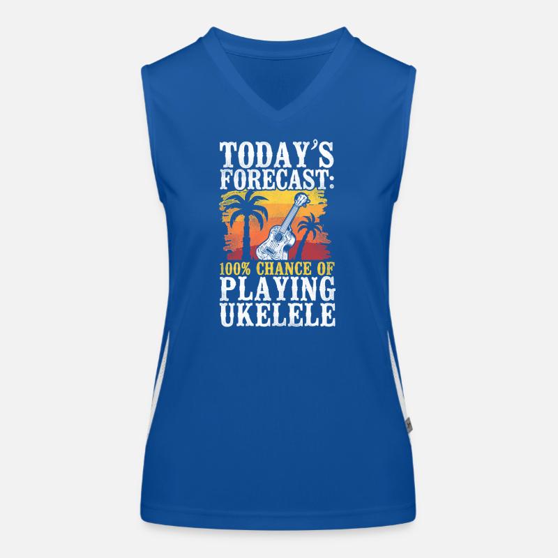 Hawaiian Ukulele Uke Today's Funktionelles Kontrast-Tank Top für Frauen