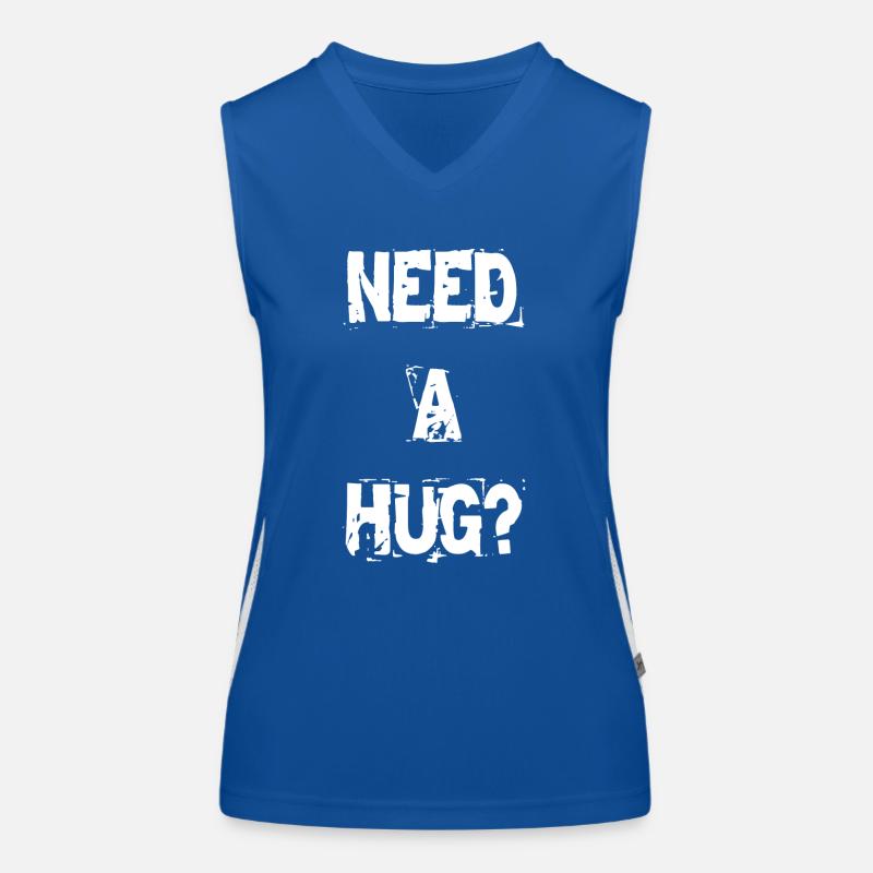 Need a Hug ? Débardeur respirant contrasté Femme