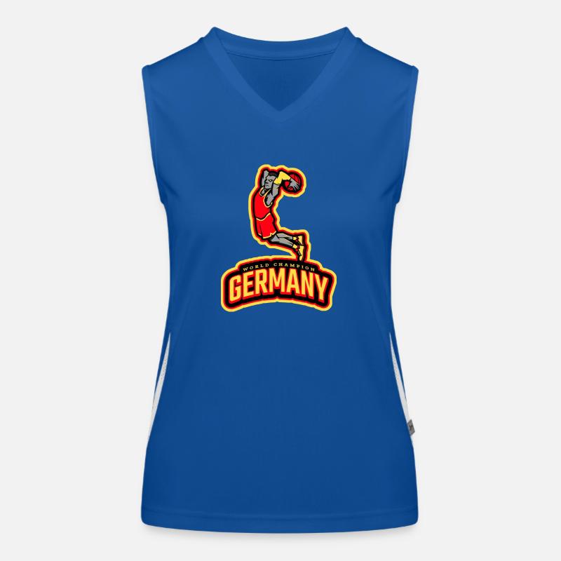 Basketball TShirt Weltmeister Geschenk 2023 Dunk Funktionelles Kontrast-Tank Top für Frauen