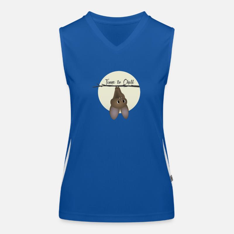 Bat - Time to relax Women's Functional Contrast Tank Top