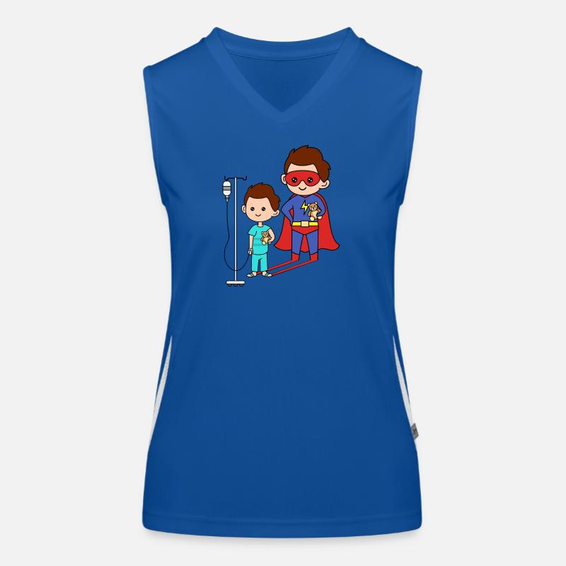 Superhero Shirts Women's Functional Contrast Tank Top