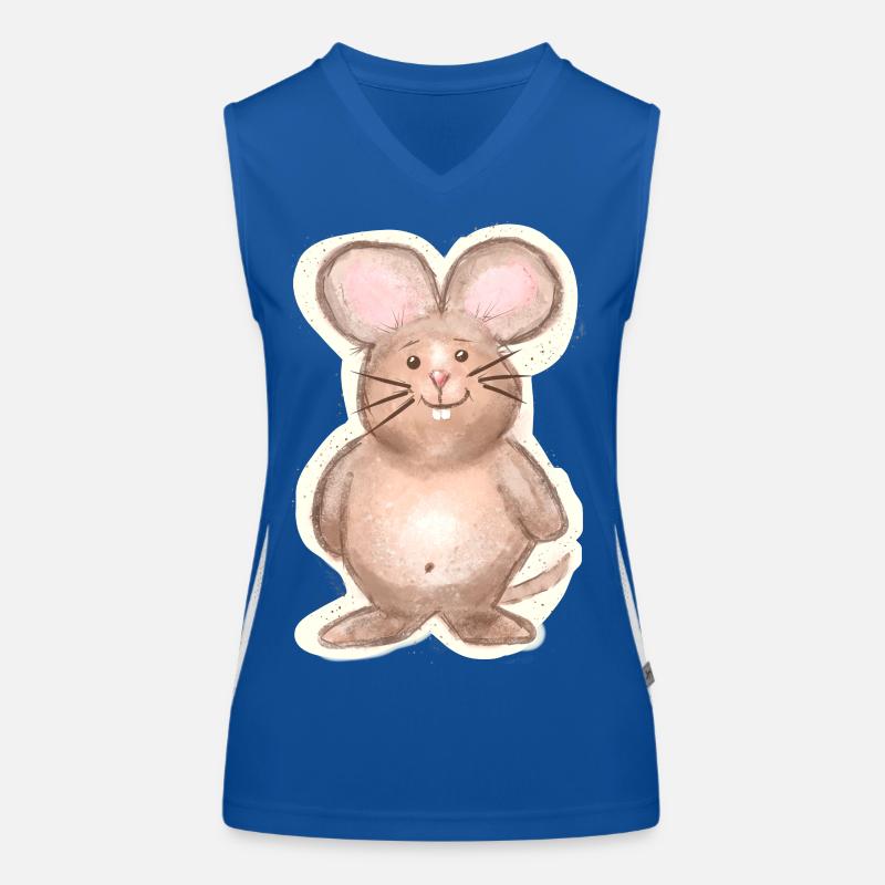 Souris Débardeur respirant contrasté Femme