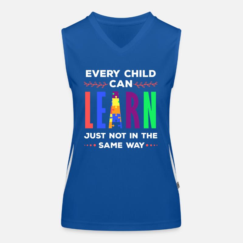 Sonderpädagogik Lehrer, Sonderpädagogik Lehrer Funktionelles Kontrast-Tank Top für Frauen