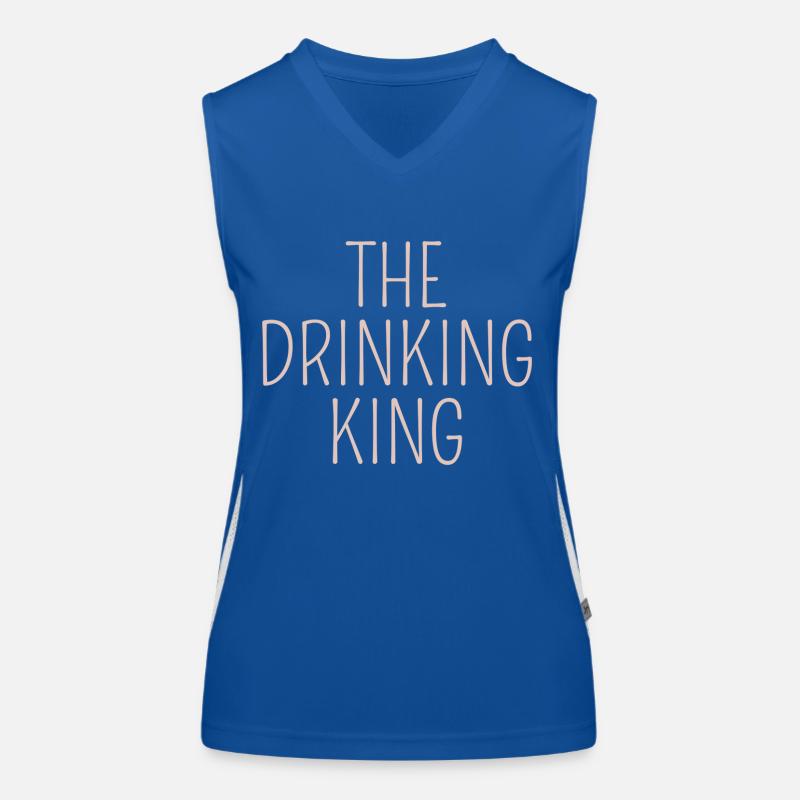 the drinking king Women's Functional Contrast Tank Top