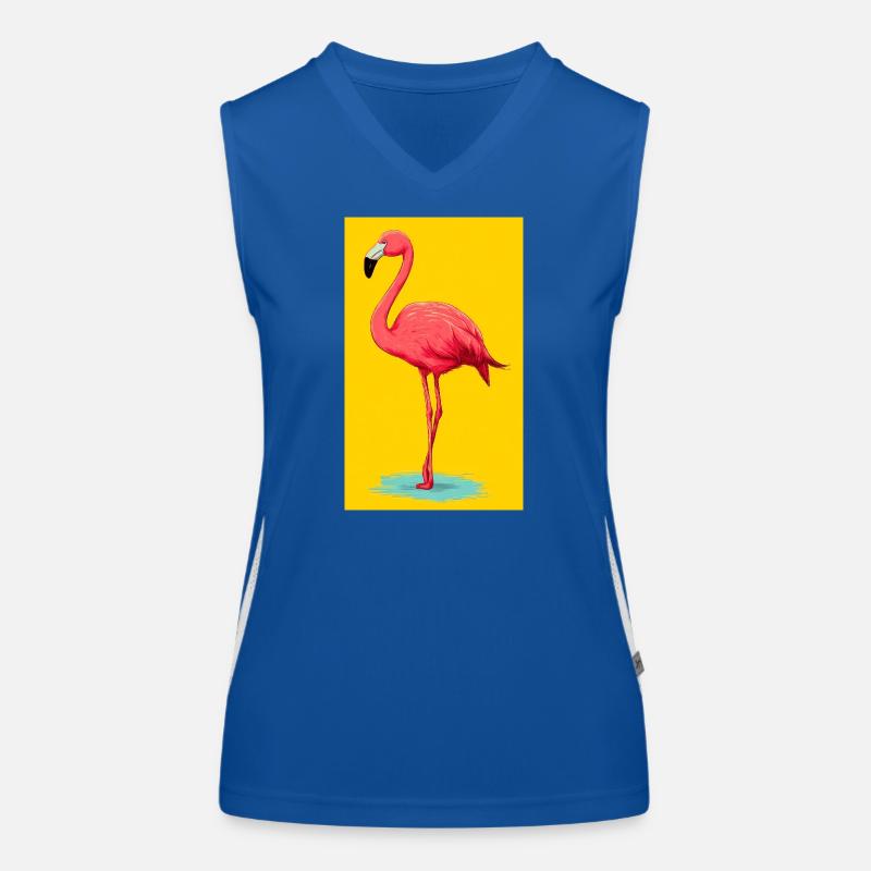 flamingo Women's Functional Contrast Tank Top