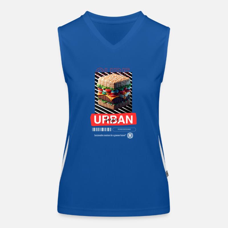 Cube Burger Débardeur respirant contrasté Femme