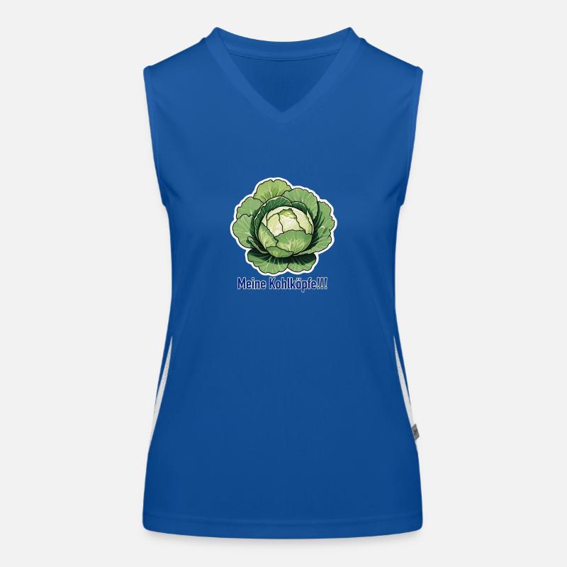 Meine Kohlköpfe Funktionelles Kontrast-Tank Top für Frauen