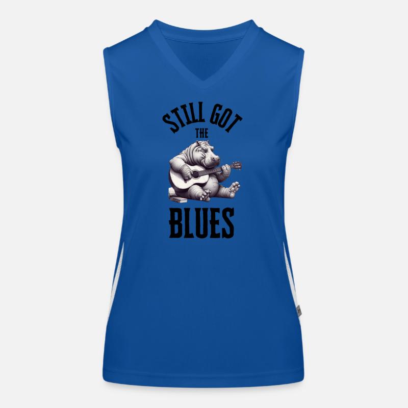 Still got the blues Women's Functional Contrast Tank Top
