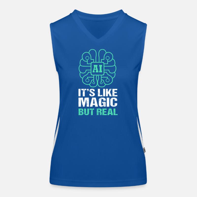 Artificial Intelligence GPT Women's Functional Contrast Tank Top