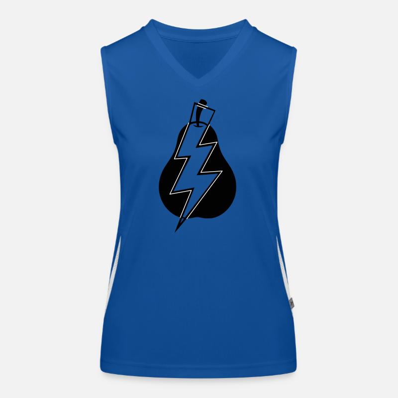 Ampoule Éclair Verbal Wit Jeu de mots Drôle Pull Sweat à capuche Débardeur respirant contrasté Femme