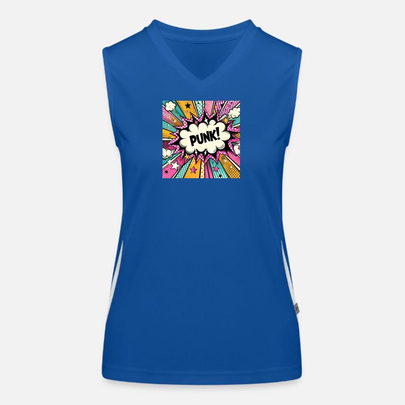 Punk 3 Women's Functional Contrast Tank Top