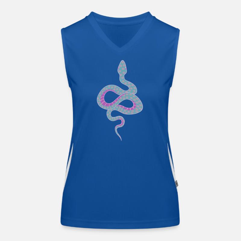 Serpent Débardeur respirant contrasté Femme