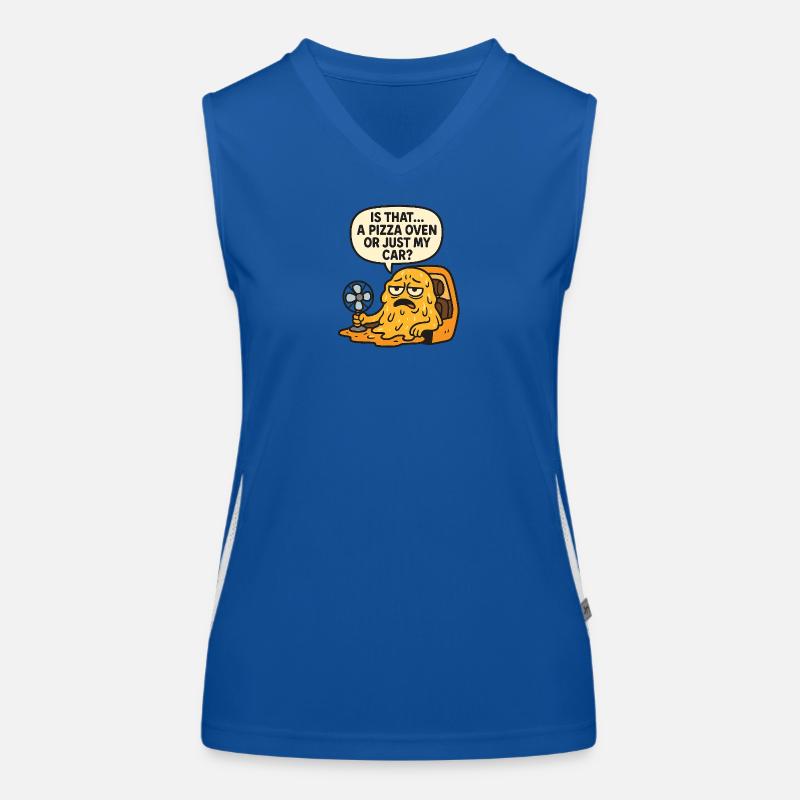 Is that a Pizza Oven? Funktionelles Kontrast-Tank Top für Frauen