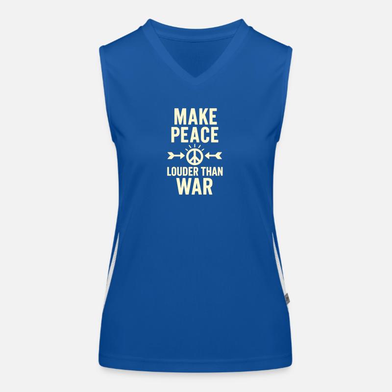 Freedom Statement Funktionelles Kontrast-Tank Top für Frauen