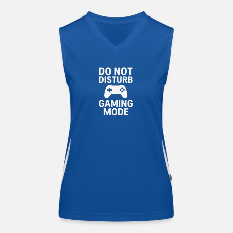 Do Not Disturb – Gaming Mode Funktionelles Kontrast-Tank Top für Frauen