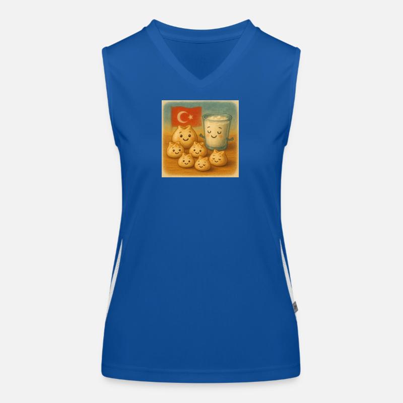 Mantı and Ayran Women's Functional Contrast Tank Top