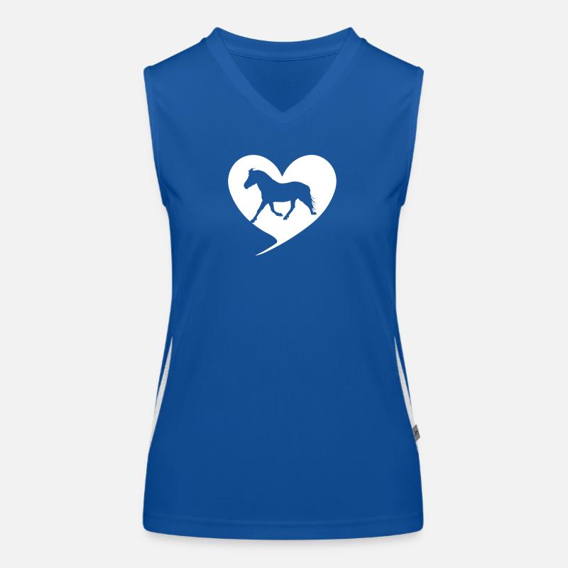 NorwegerHerz Funktionelles Kontrast-Tank Top für Frauen