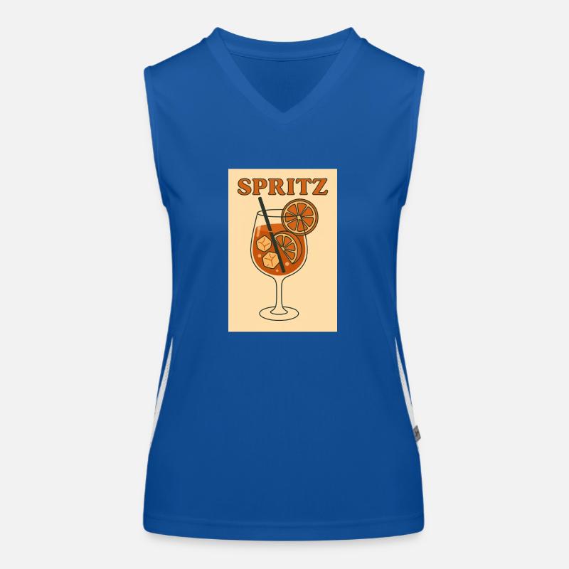 Spritz Débardeur respirant contrasté Femme