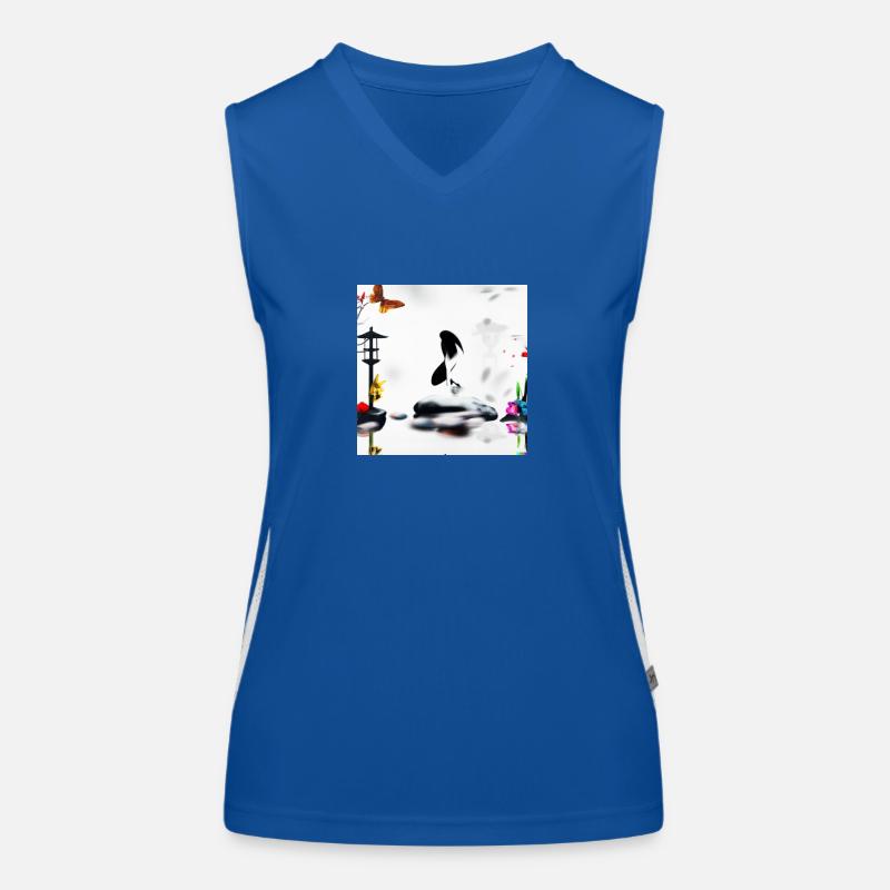 JD Star Artwork No.2 Funktionelles Kontrast-Tank Top für Frauen