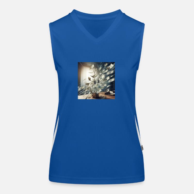 Automatic Earning - Passive Women's Functional Contrast Tank Top