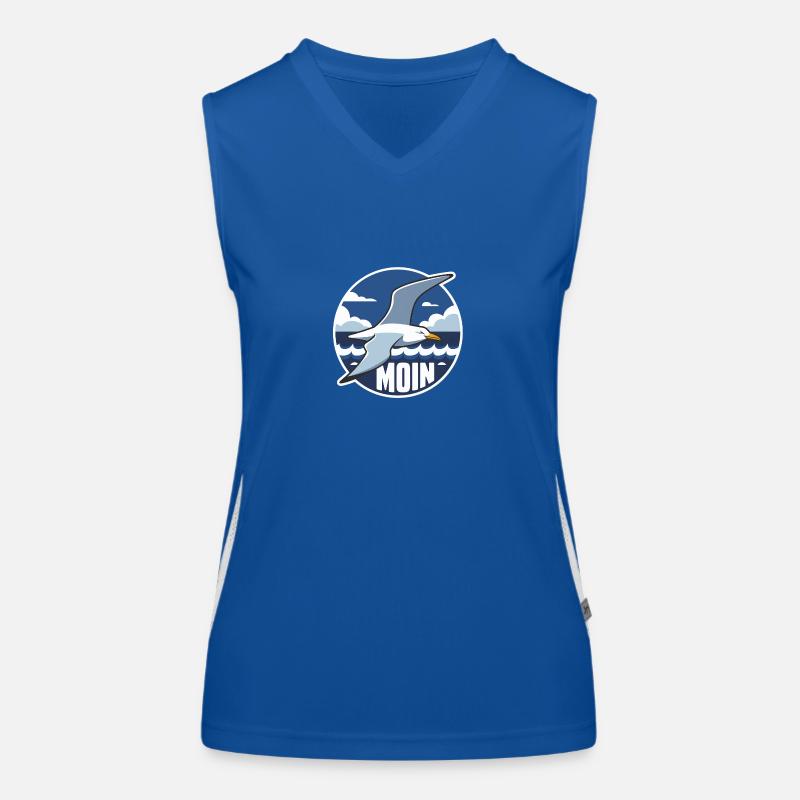 Logo du sweat-shirt Seagull Moin Débardeur respirant contrasté Femme