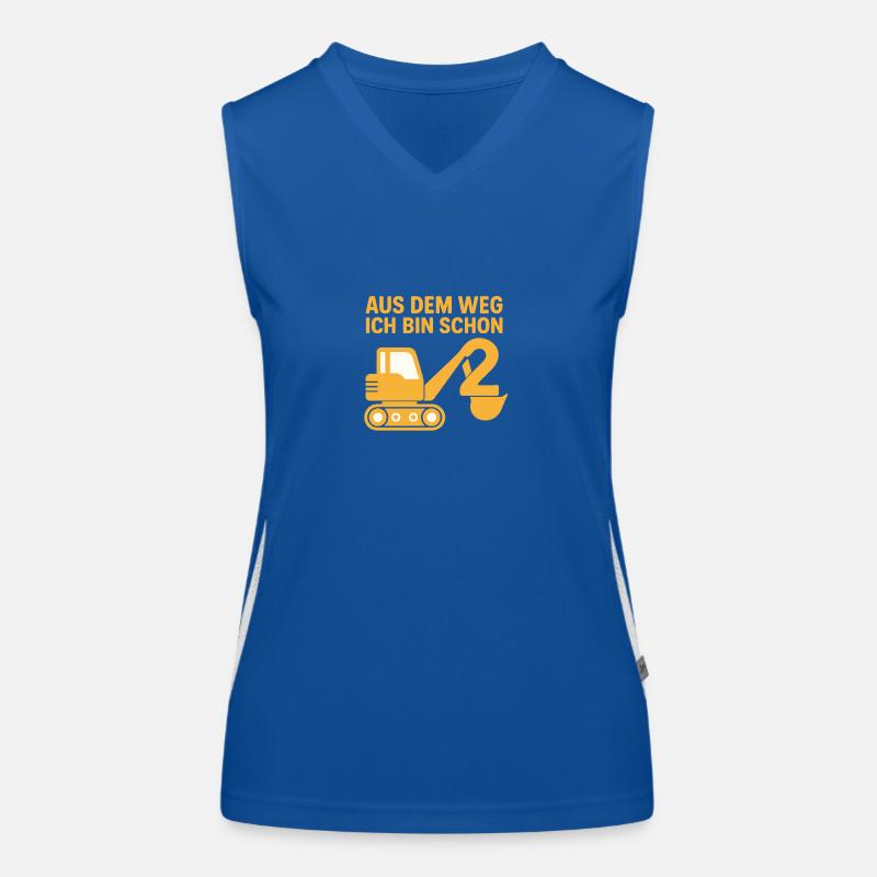 Aus dem Weg ich bin schon 2 Funktionelles Kontrast-Tank Top für Frauen