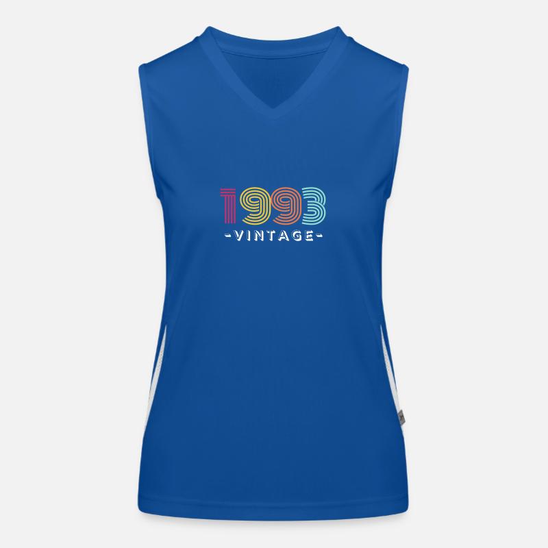 Born 1993 Women's Functional Contrast Tank Top