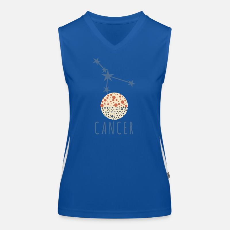 Das Sternbild des Krebses Funktionelles Kontrast-Tank Top für Frauen