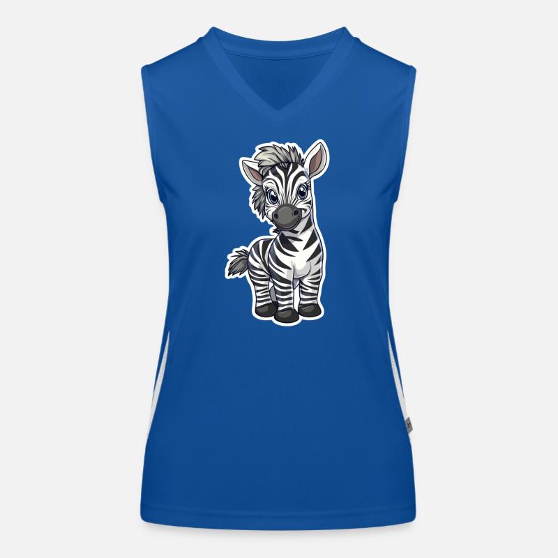 Zebra Women's Functional Contrast Tank Top